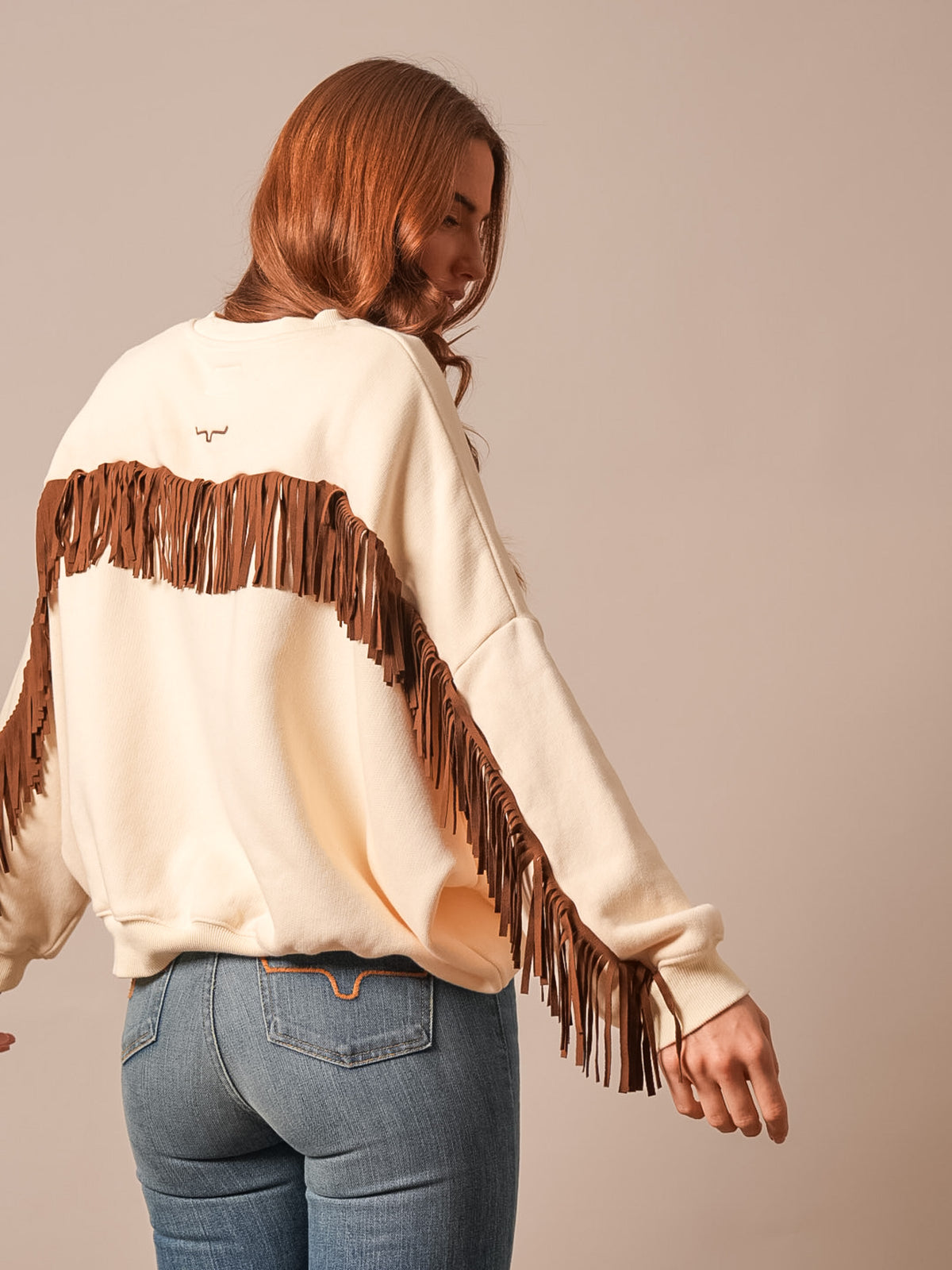 Kimes Bobby Fringe Natural Pullover