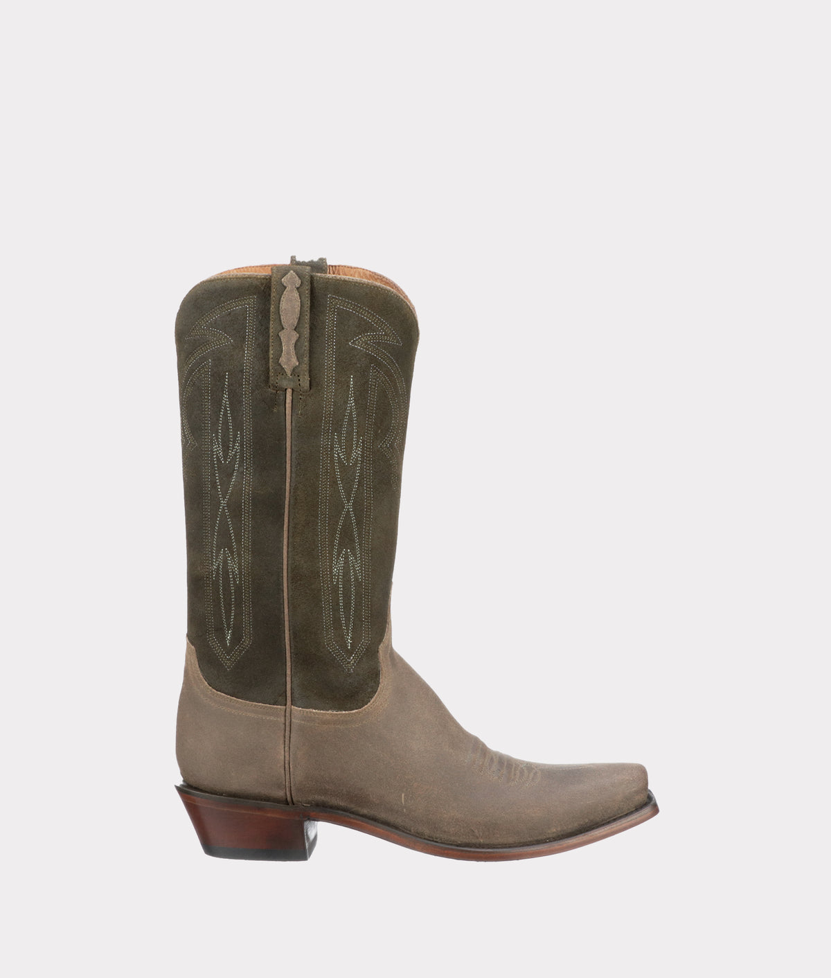 Lucchese Brazos Shell Boots