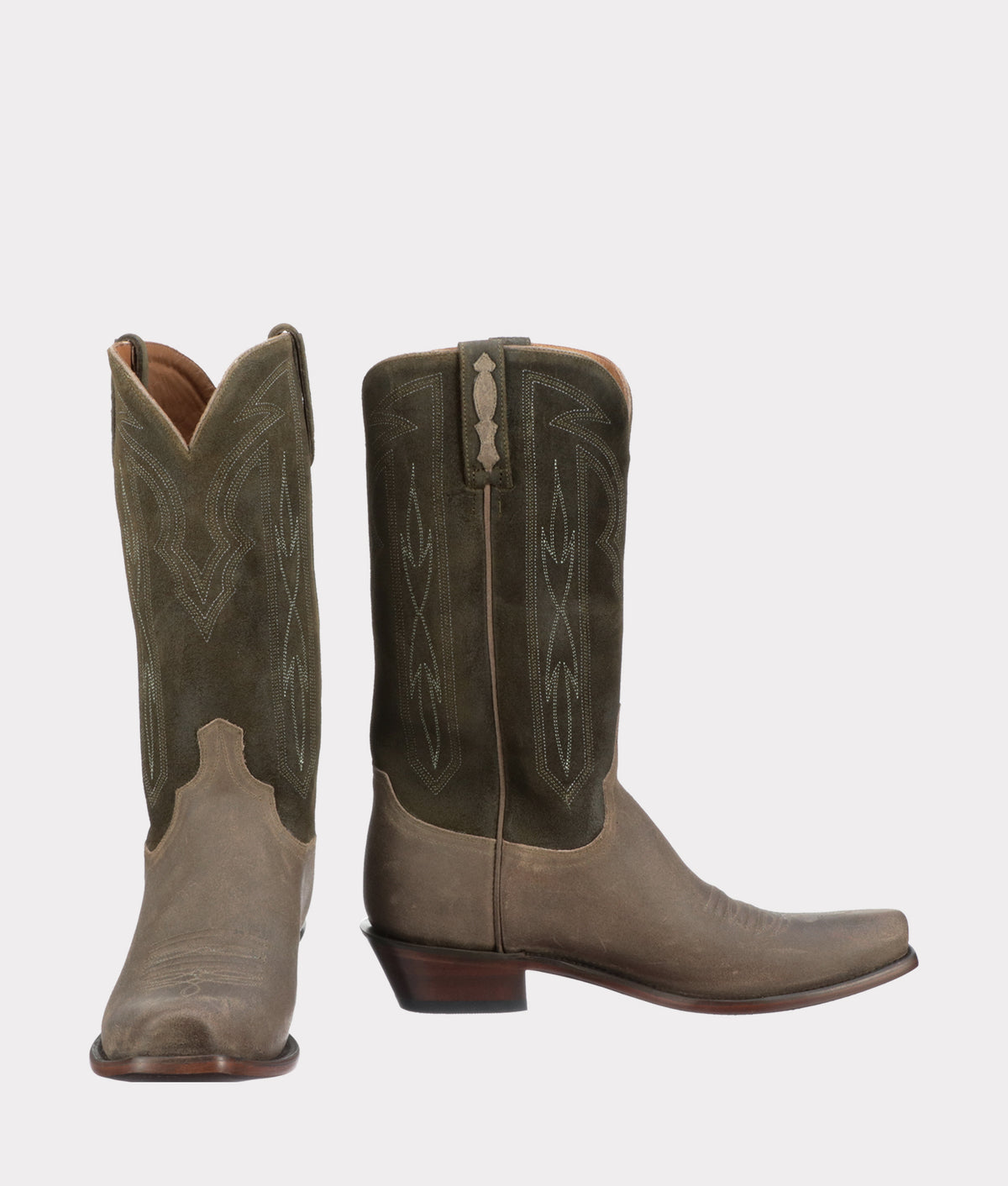 Lucchese Brazos Shell Boots