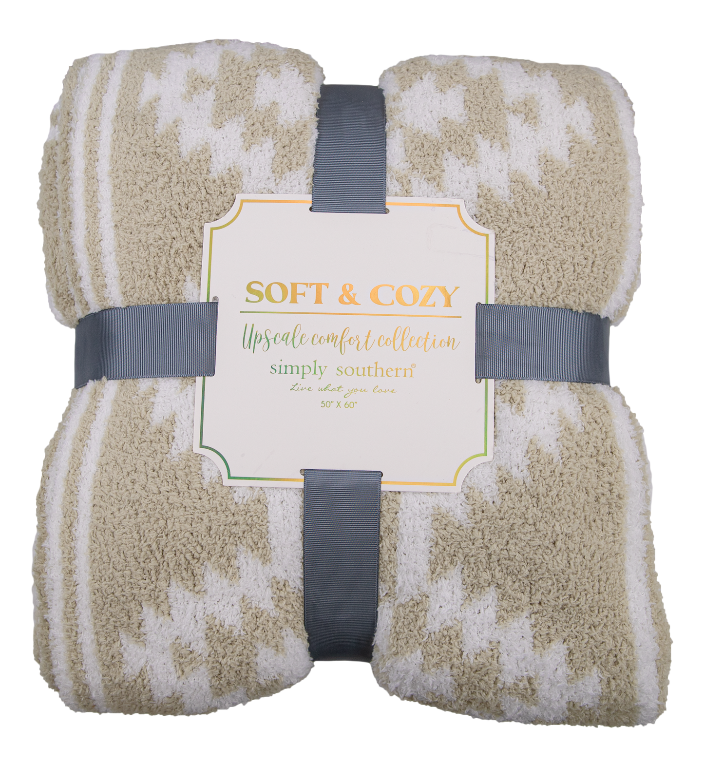 Soft n Cozy Blanket Tan Simply Southern
