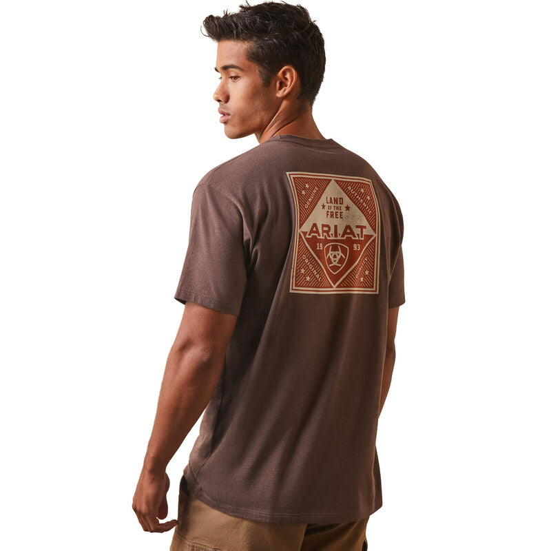Ariat Patch Brown Tee