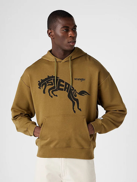 Almost Gone✨ Wrangler 75th Anniversary Hoodie Olive