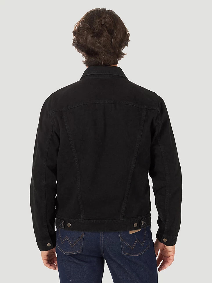 The Rip Wrangler Original Black Western Denim Jacket