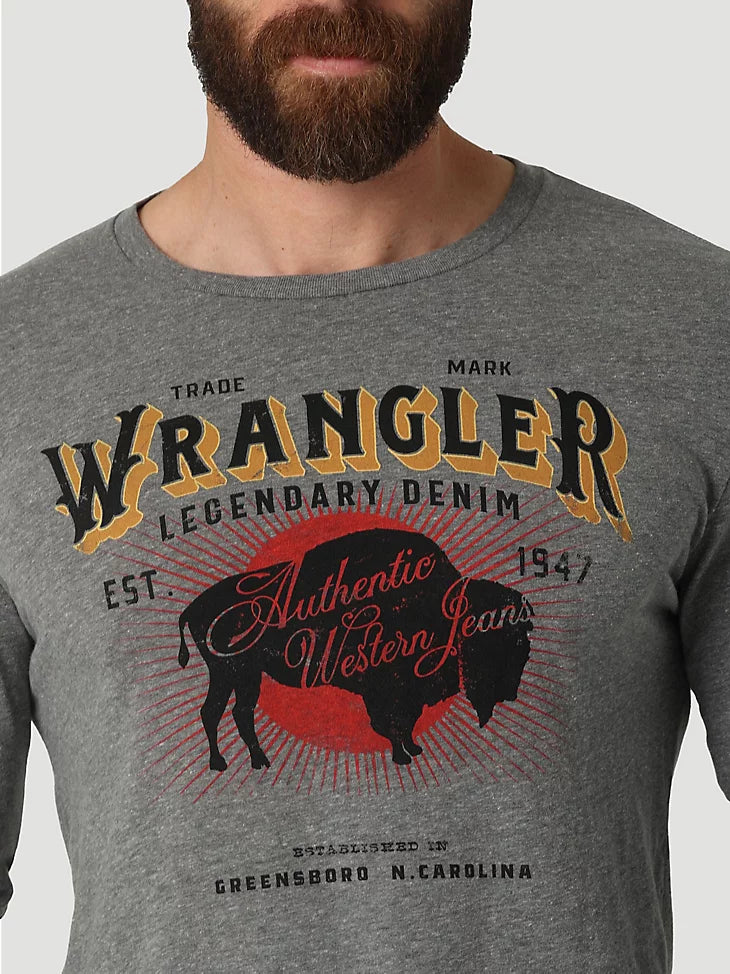Wrangler Heritage Men's Long Sleeve T-Shirt