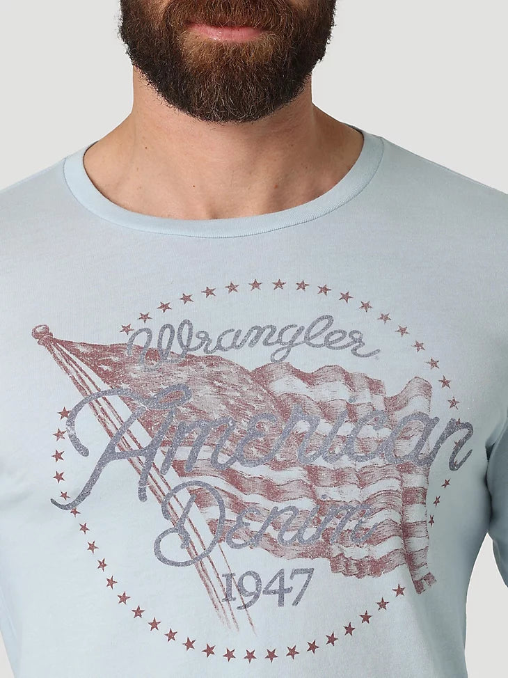 Sale ✨Wrangler American Denim Men's Long Sleeve T-Shirt