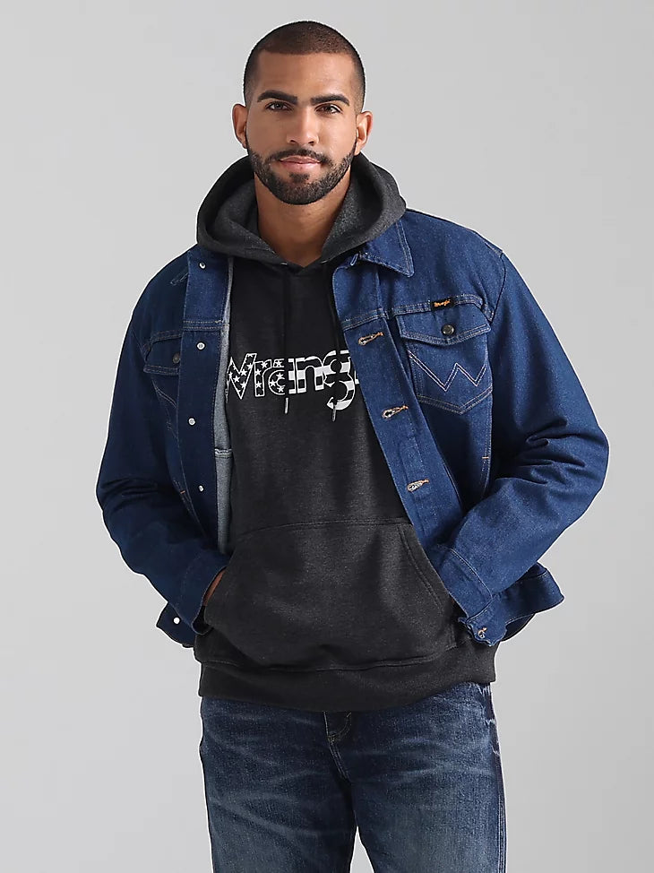 Sale ✨Wrangler Flag Logo Hoodie