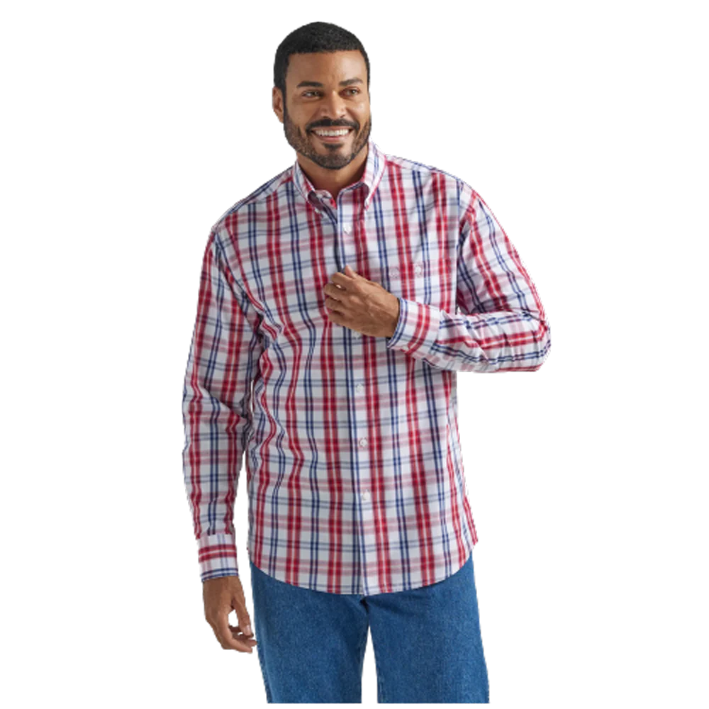 Wrangler Bradley Relaxed Fit Button Down