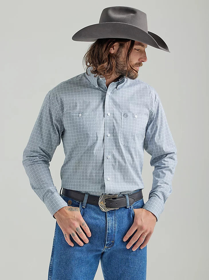Wrangler Maglietta Uomo George Strait Graphic - 100% Cotone Regular Fit