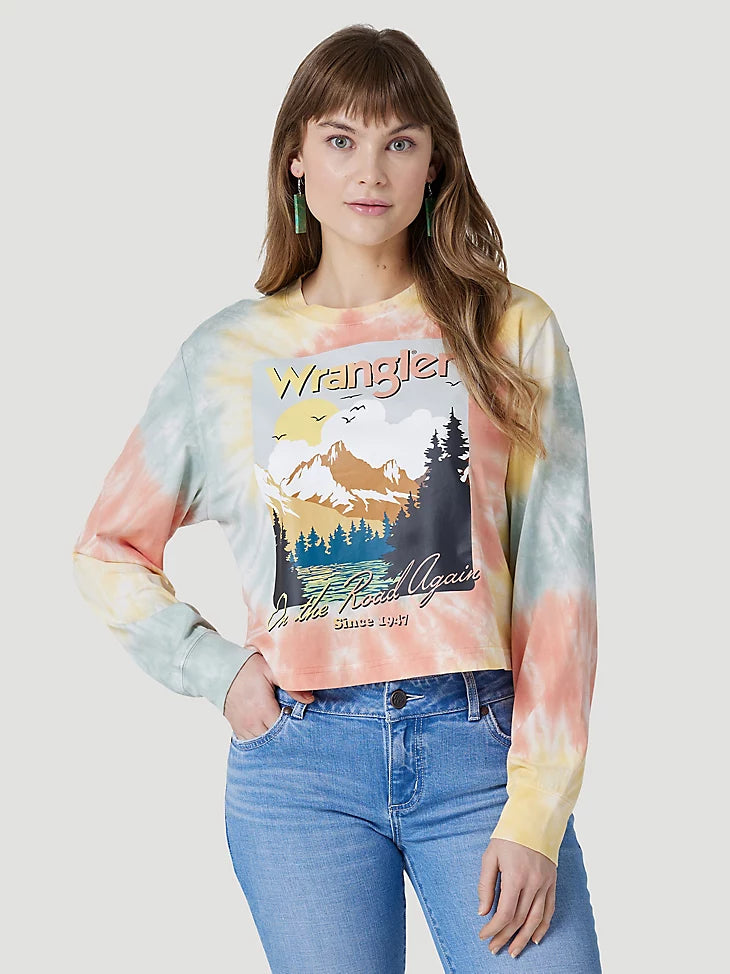 Wrangler Sunset Crop T-Shirt
