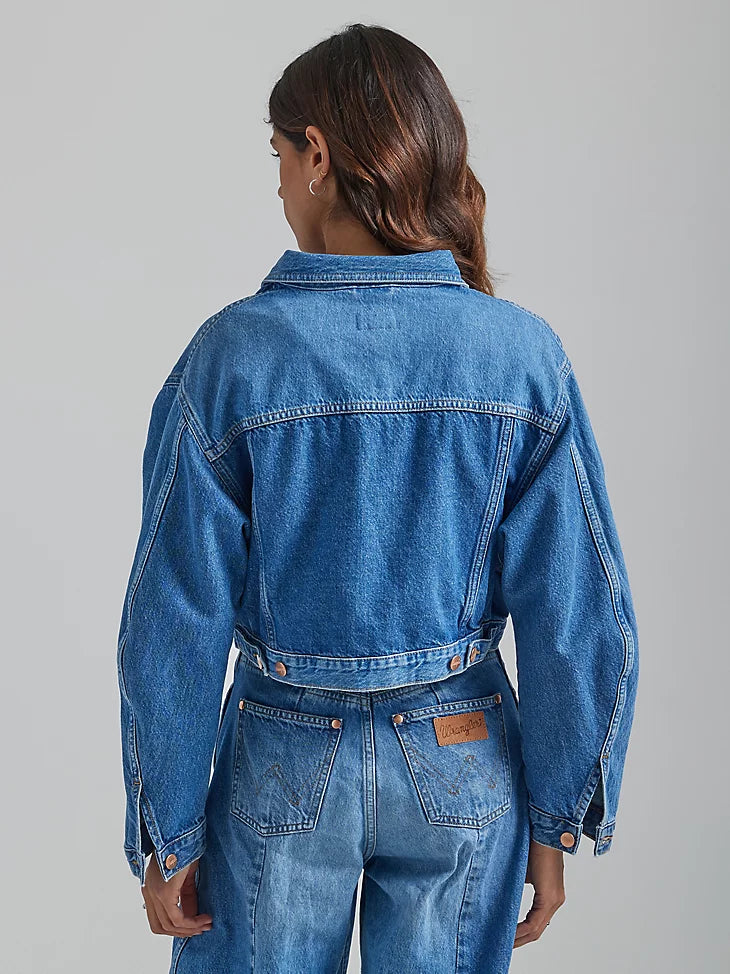 Wrangler Denim Crop Jacket