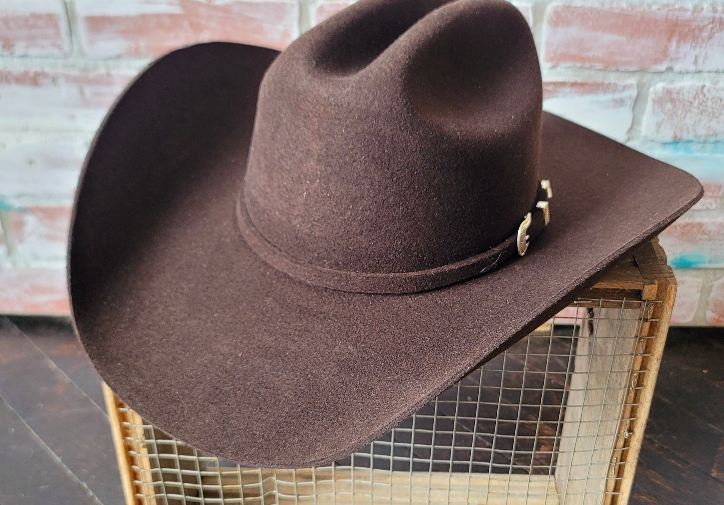 Stetson Oak Ridge Chocolate Wool Cowboy Hat Made In USA