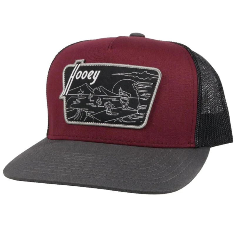 Davis Maroon Hooey Snapback