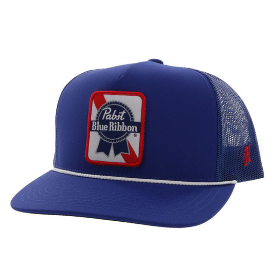 Hooey Pabst Blue Ribbon Blue Trucker