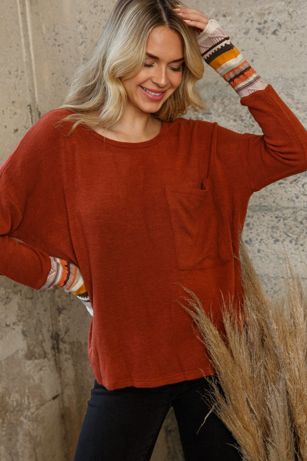 The Betsy knit top