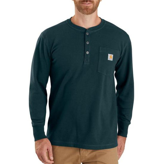 Carhartt Thermal Henley Relaxed Fit Navy
