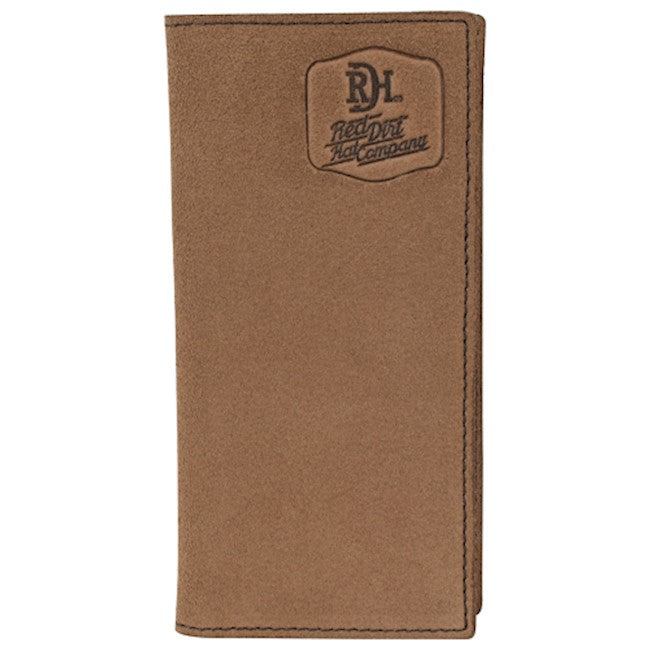 Red Dirt Hat Co Roughout Leather Rodeo Wallet