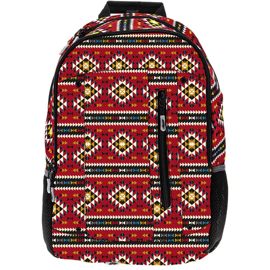 Rockstar Aztec Red/Black Hooey Backpack