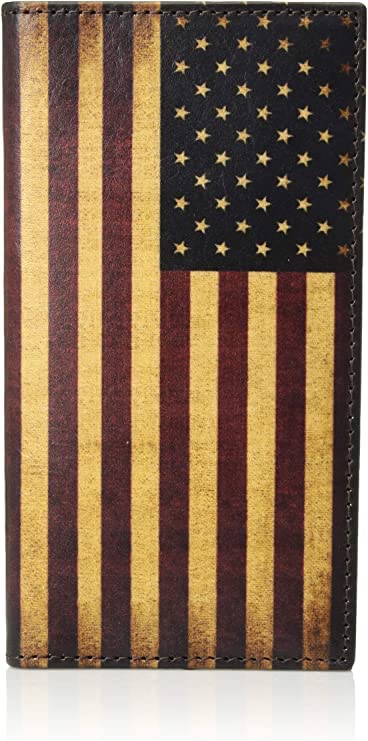 Nocona Vintage American Flag Rodeo Wallet