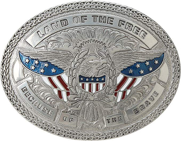 "Land of the Free" belt buckle