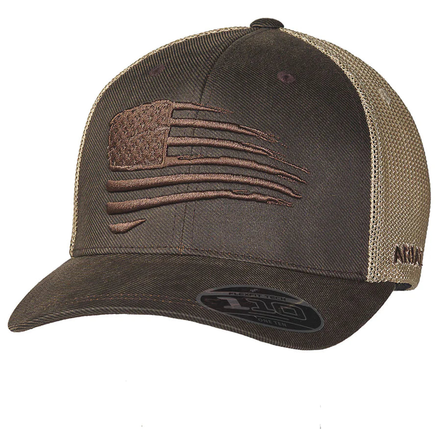 Ariat Stitched Flag Snap On