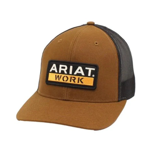 Ariat Brown Work Snap Back