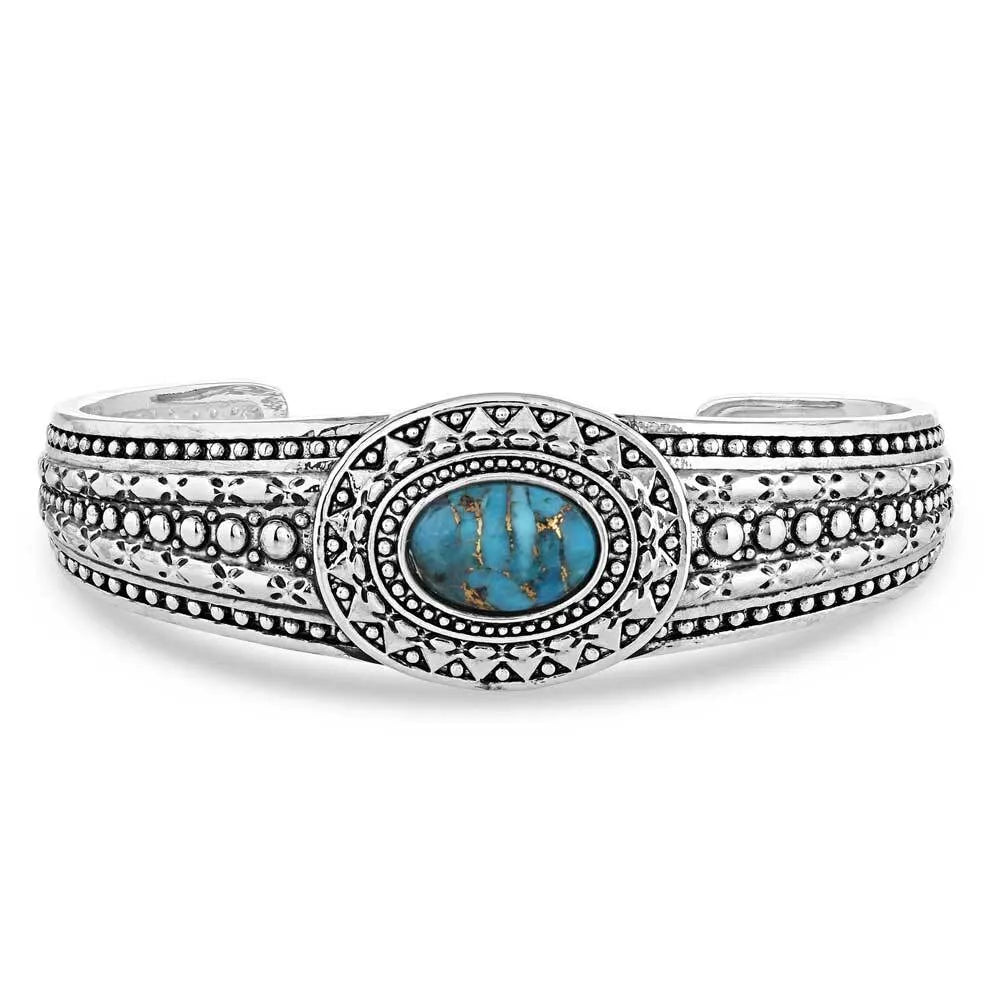 At the Center Turquoise Bracelet