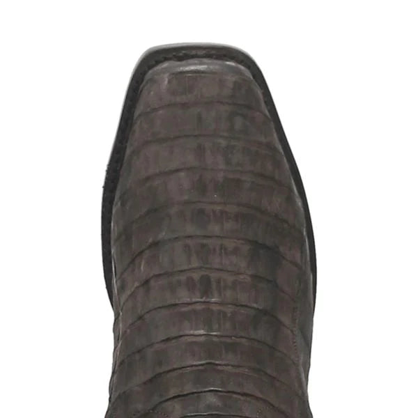 The Dillon Charcoal Caiman Boots By Dan Post Boots