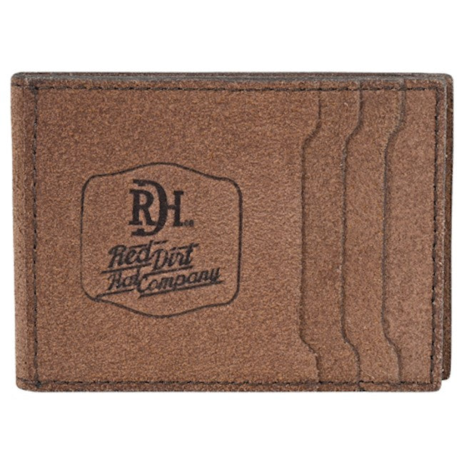Red Dirt Hat Co Bifold Card Case Roughout