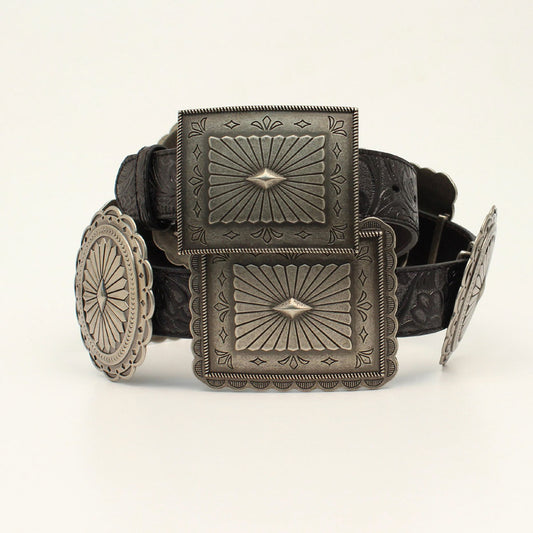 The Punchy black concho belt