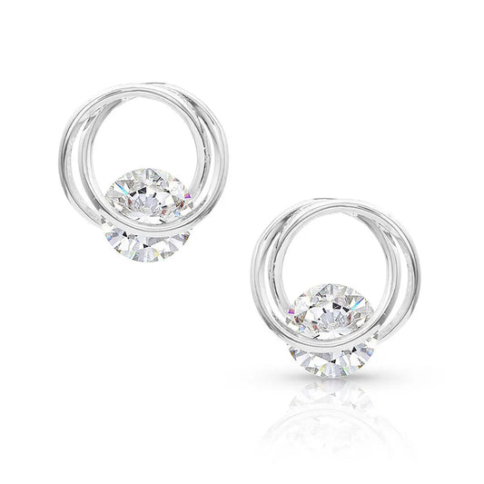 Twisting Hold Post Earrings