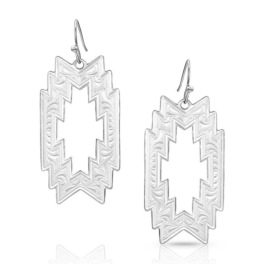 Thunderstorm Geometric Earrings