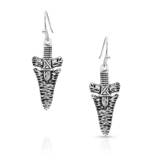 Timber Ridge Arrowhead Earrings