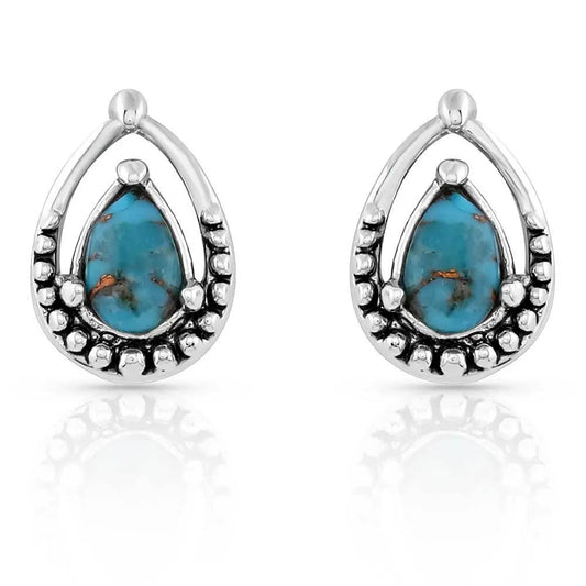 Touch of Turquoise Teardrop Earrings
