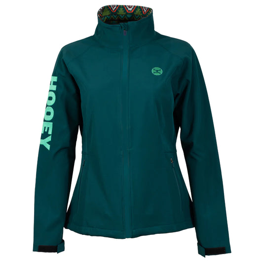 LADIES SOFT SHELL JACKET TEAL