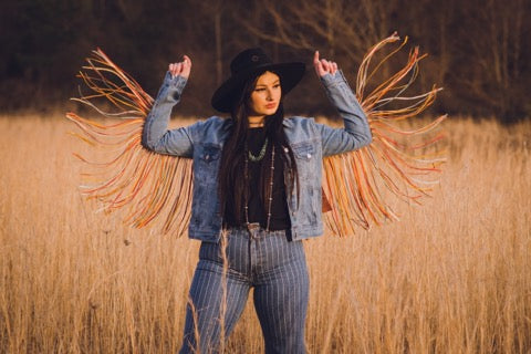 Festival Fringe Denim Jacket