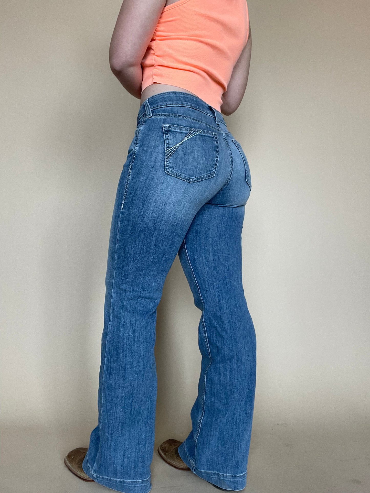 Ariat Trouser Perfect Rise Angelina Wide Leg Jean