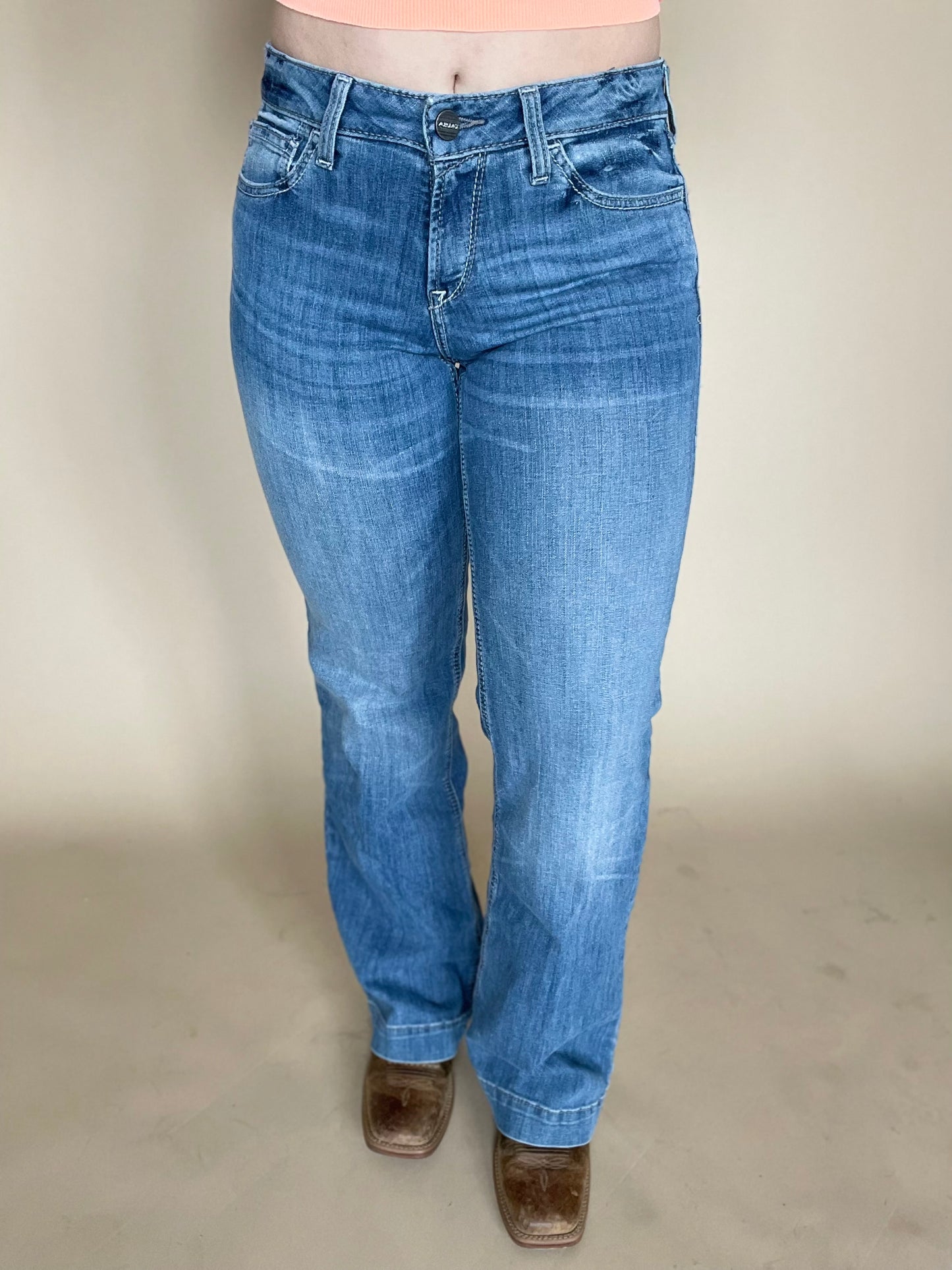 Ariat Trouser Perfect Rise Angelina Wide Leg Jean
