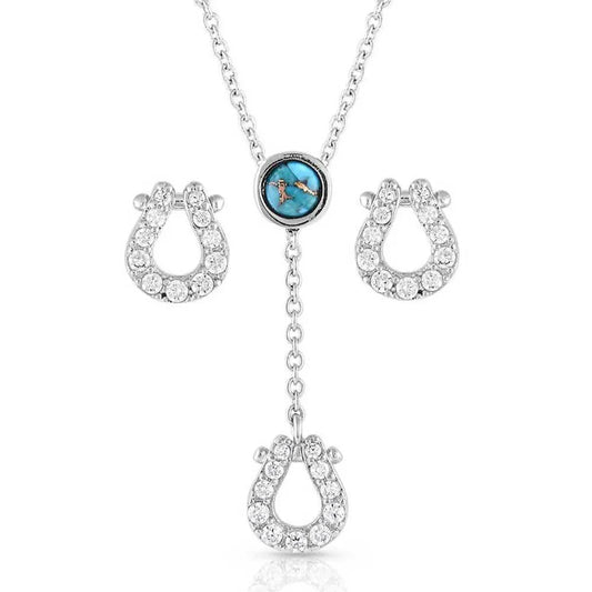 Infinite Luck Turquoise Jewelry Set