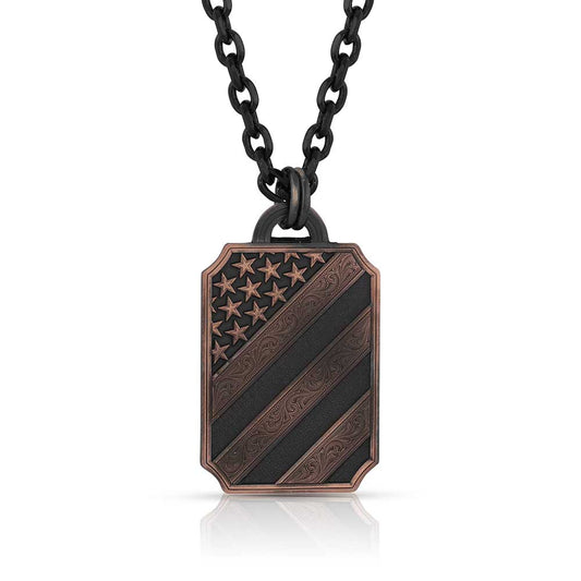 All American Bronze Necklace