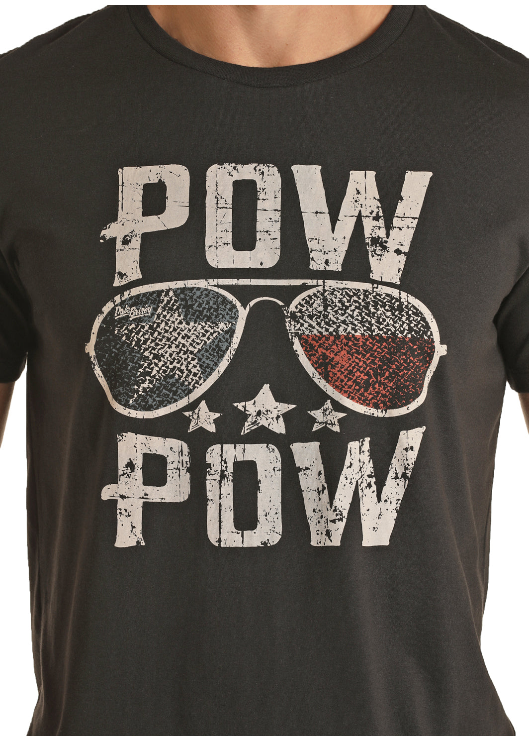PowPow Sunglasses Black Men's T-Shirt