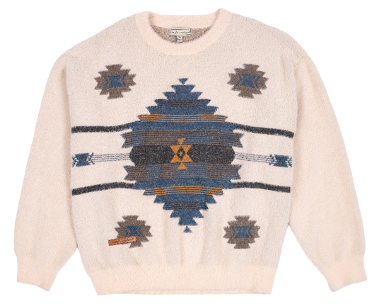 Fuzzy Sweater Tribe Women's Simply Southern