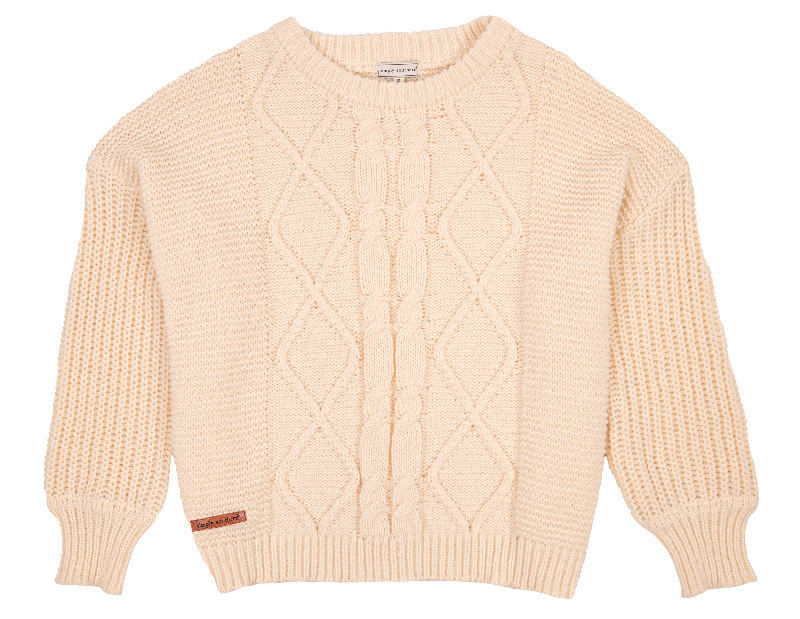 Preppy Sweater Cream Women's Simply Southern
