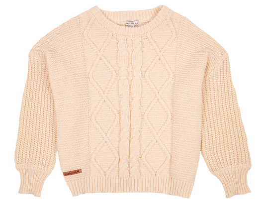 Preppy Sweater Cream Women's Simply Southern