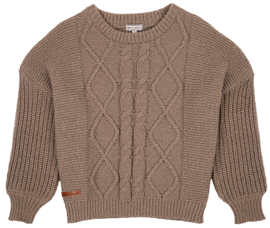 Preppy Sweater Taupe Women's Simply Southern
