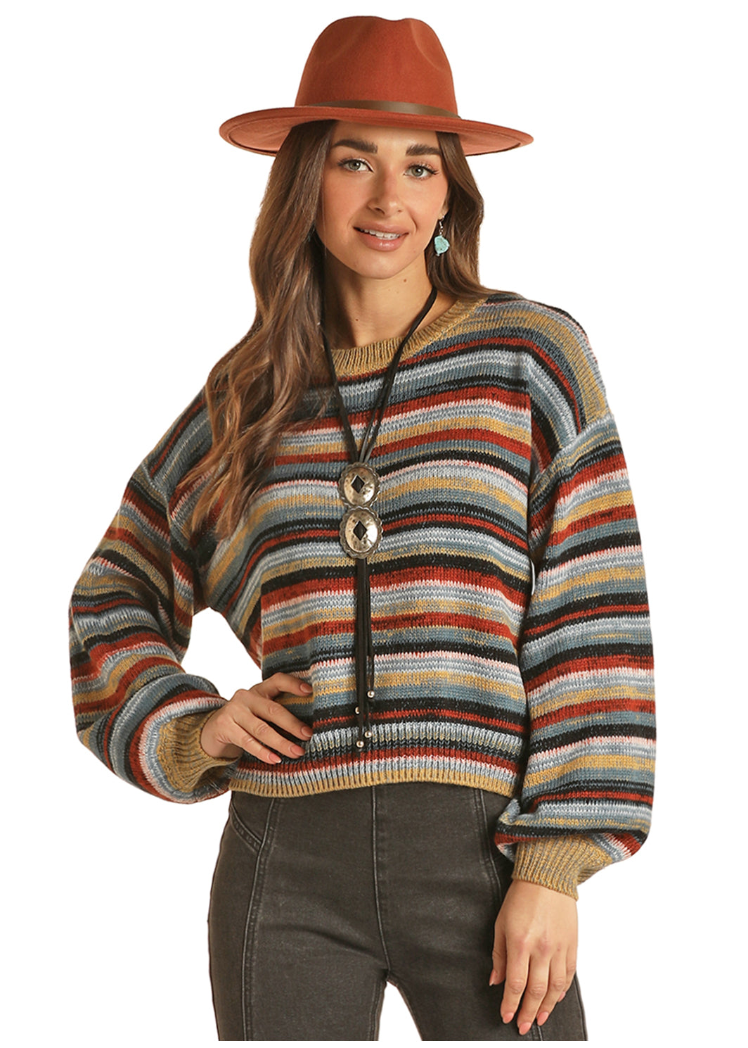 For You Stripe Sweater
