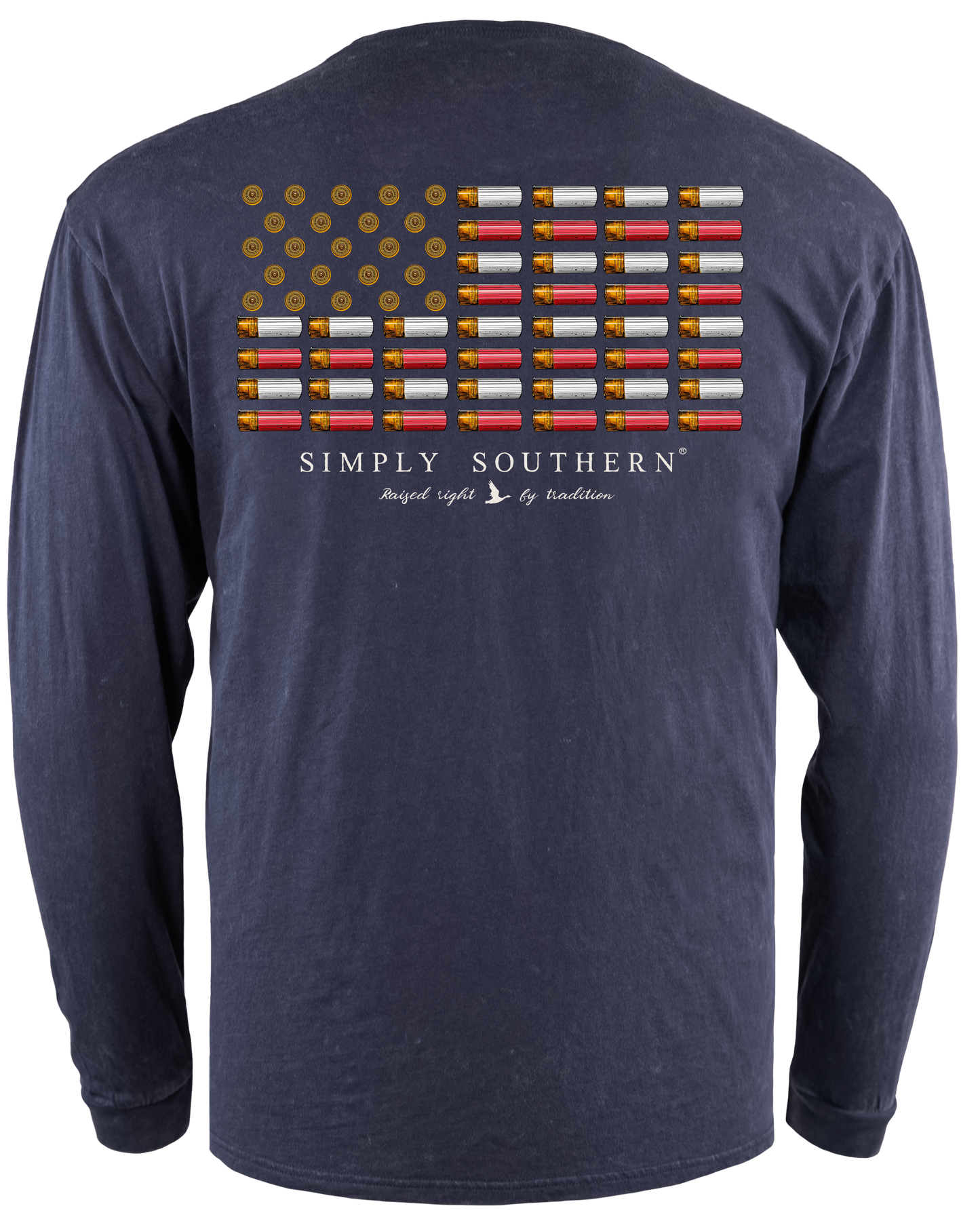 Final Sale✨ Flag Men's Long Sleeve Simply Southern