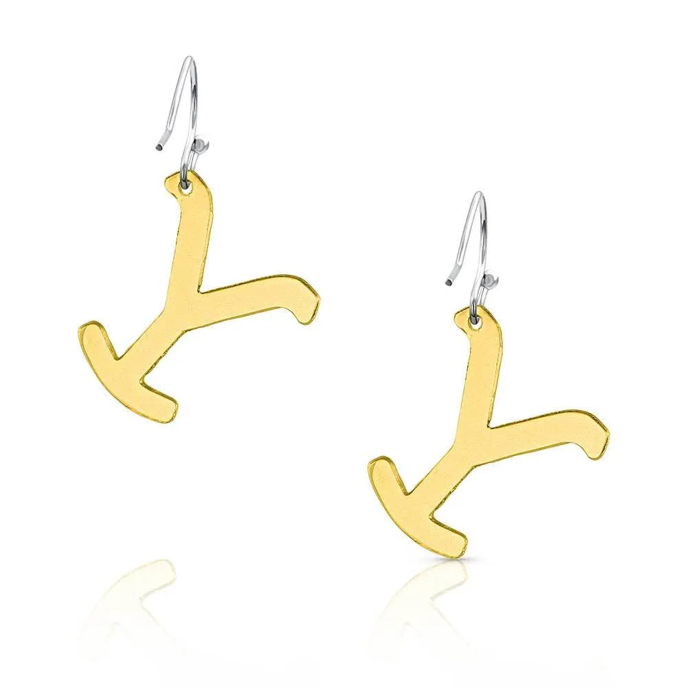 The Y Yellowstone Brand Earrings