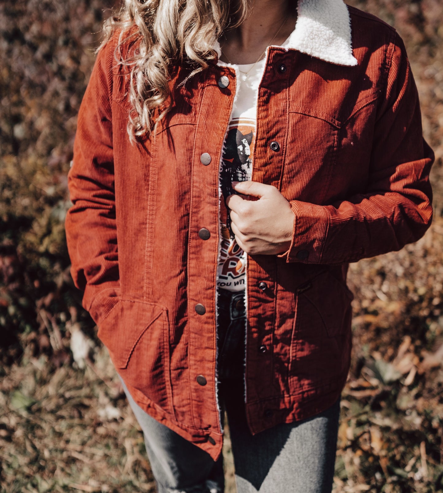 The Barn style Wrangler Retro Sherpa Lined Jacket