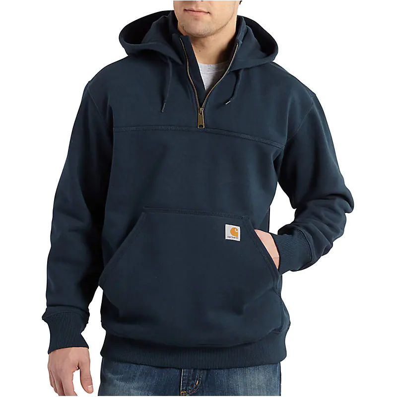 Almost Gone✨ Carhartt Rain Defender Quarter Zip Navy