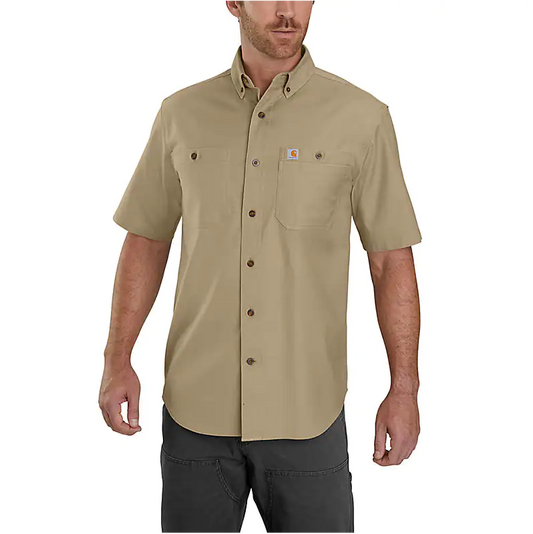 Carhartt Rugged Flex Relaxed Fit Midweight Canvas Short Sleeve